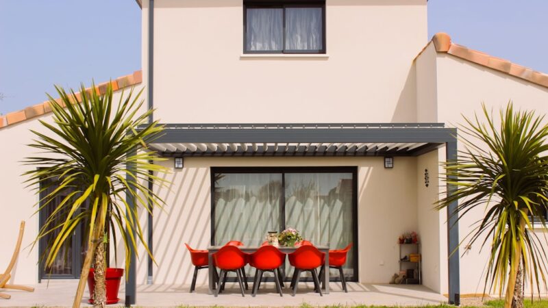 Skab den perfekte overdækkede terrasse mod mur